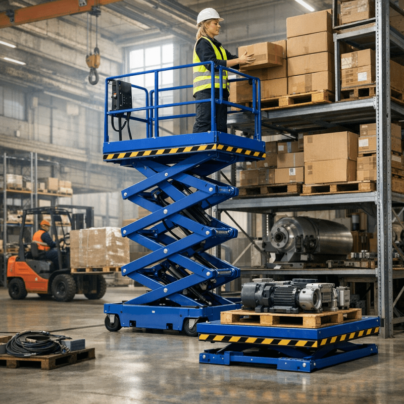 Effiziente Hebelösungen für die Industrie: Vorteile von Scherenhubtischen von Saxlift